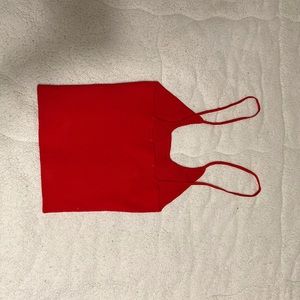 Small, Zara, red, tank top